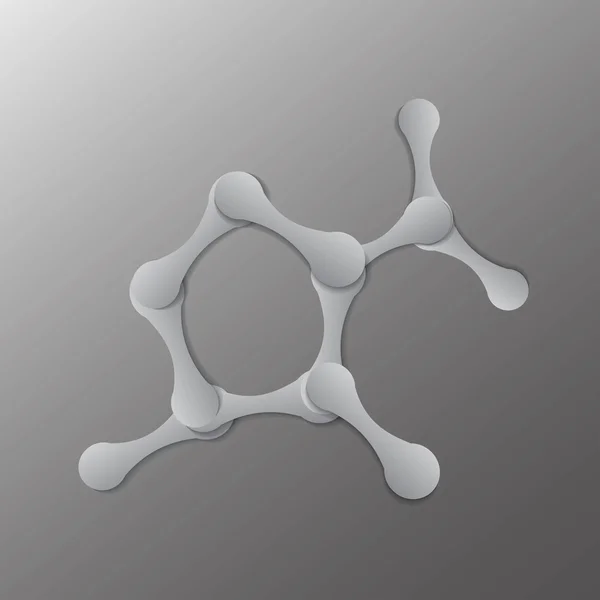 Molecuul-pictogram — Stockvector