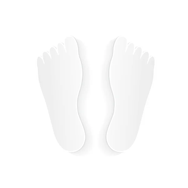 Footprint icon — Stock Vector