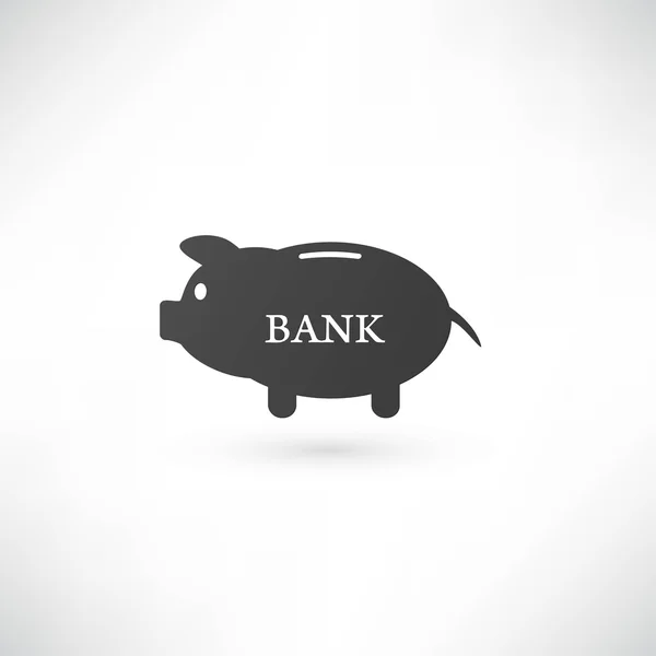 Piggy bank icon — Stock Vector