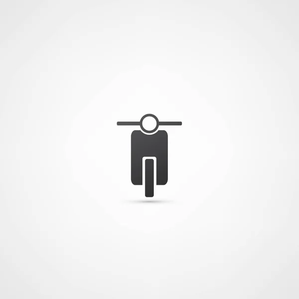 Icono de motocicleta — Vector de stock