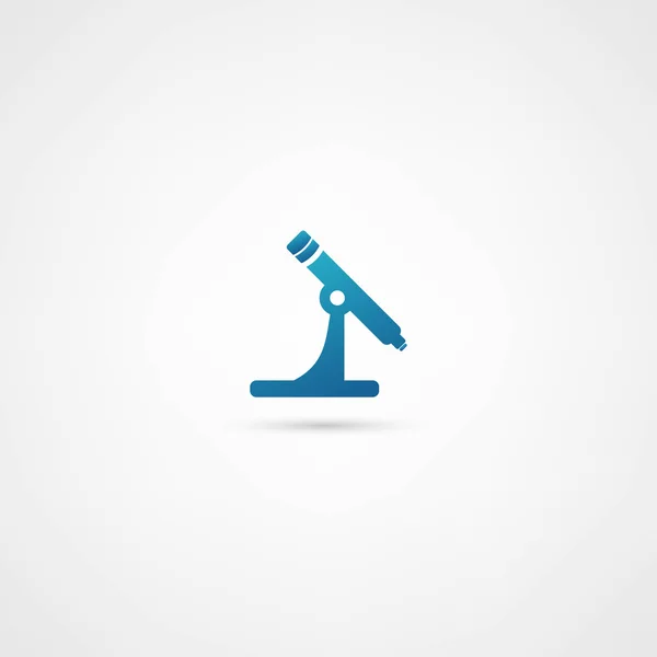 Mikroskop simgesi — Stok Vektör