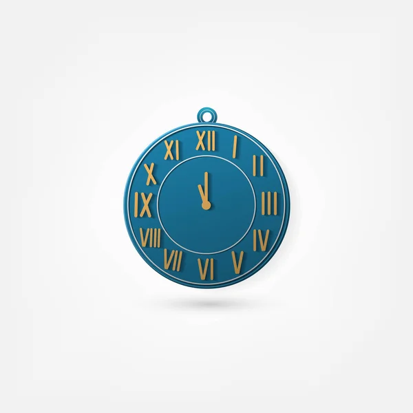 Icono de reloj — Vector de stock