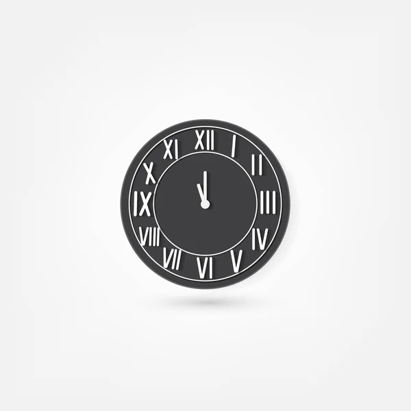 Horloge pictogram — Stockvector