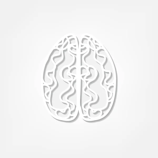 Brain icon — Stock Vector