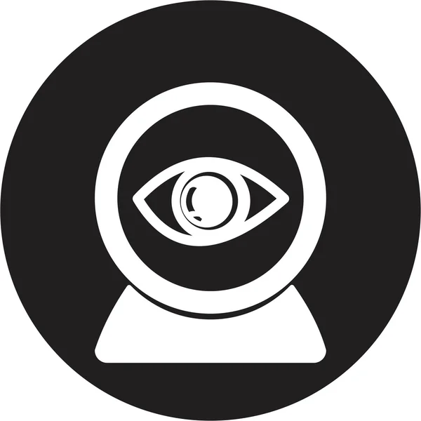 Web camera eye icon — Stock Vector