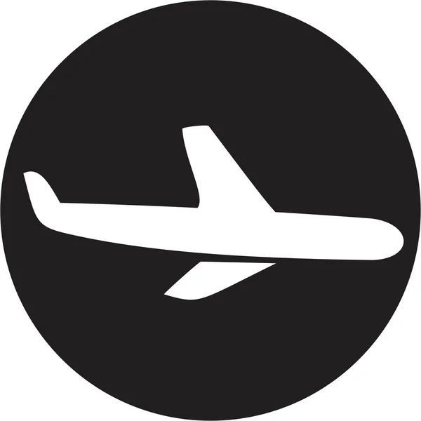 Samolot symboli — Wektor stockowy