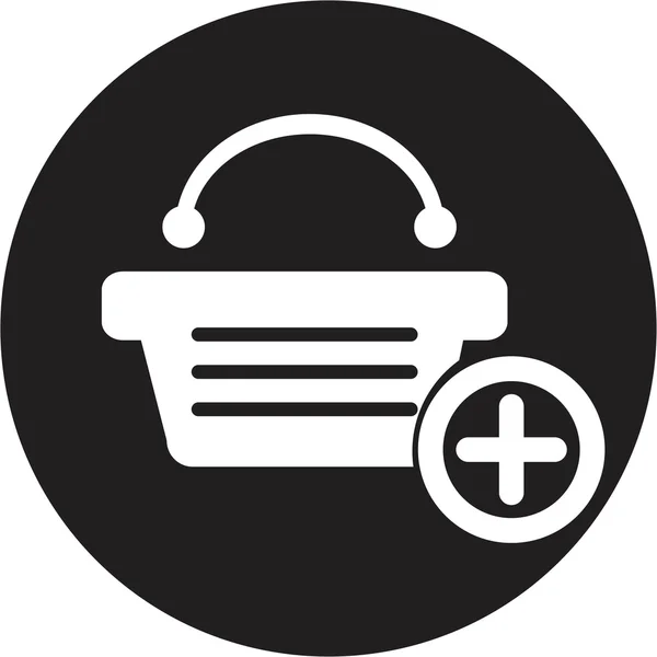 Cesta de compras — Vector de stock