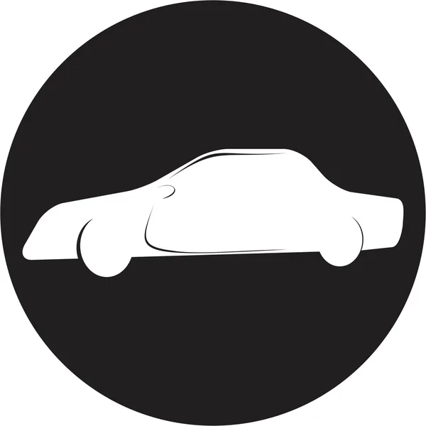 Εικονίδιο αυτοκίνητο — Διανυσματικό Αρχείο