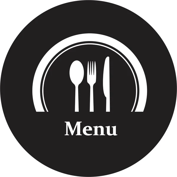 Menú del restaurante cartel retro — Archivo Imágenes Vectoriales