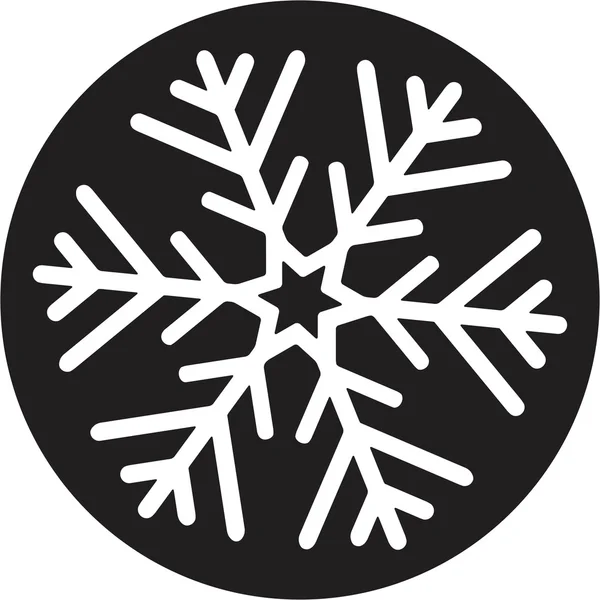 Jul snöflinga — Stock vektor