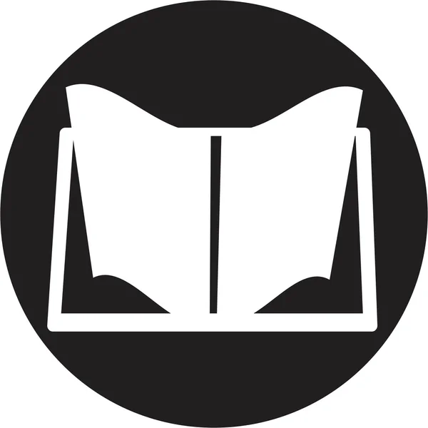 Икона книги — стоковый вектор