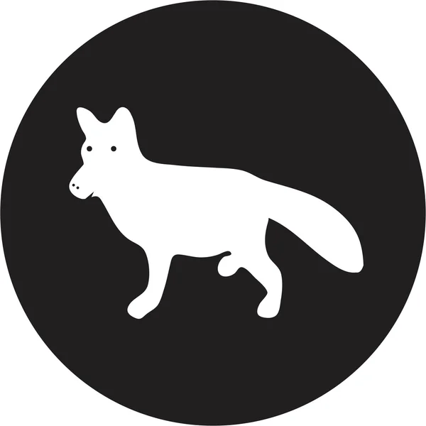 Roztomilá liška — Stockový vektor