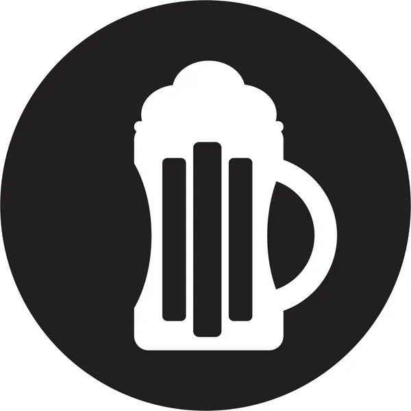 Bier pictogram — Stockvector