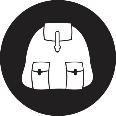 sırt çantası simgesini