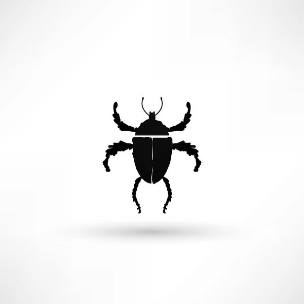 Vector illustration of bug — Stock Vector
