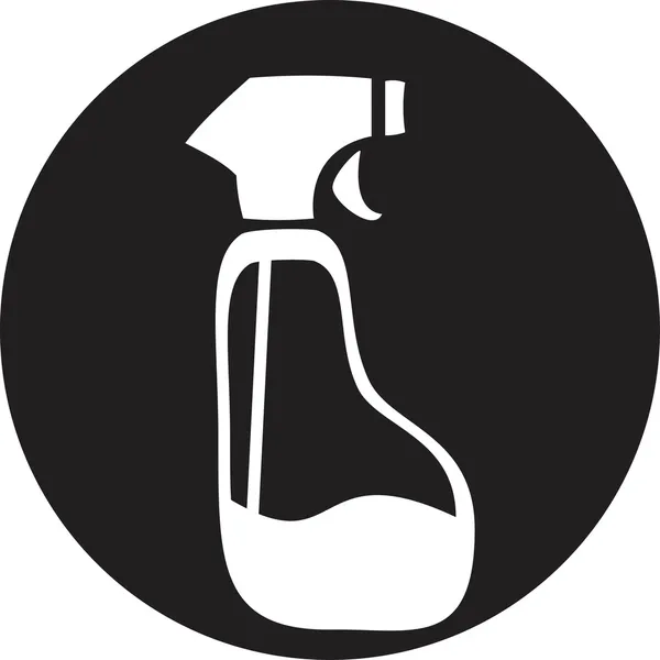 Spray Pistolet Cleaner plastikowe butelki — Wektor stockowy