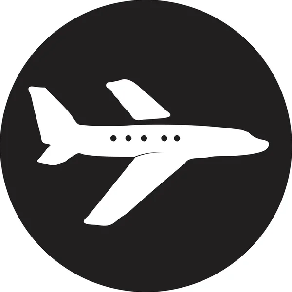 Uçak sembolü — Stok Vektör