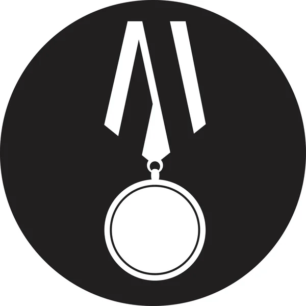 Medalla de oro aislada — Archivo Imágenes Vectoriales