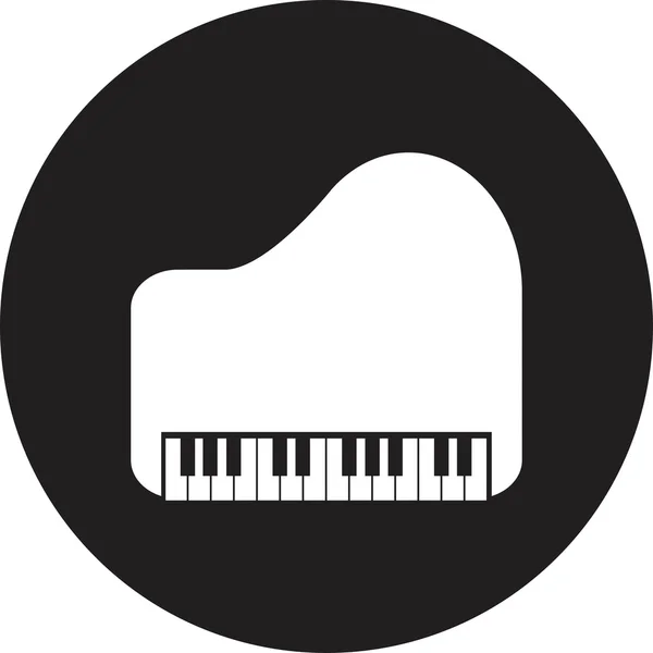 Piano Icon — Stock Vector