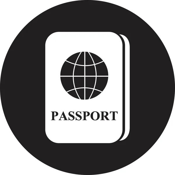 Passport ikon — Stock Vector