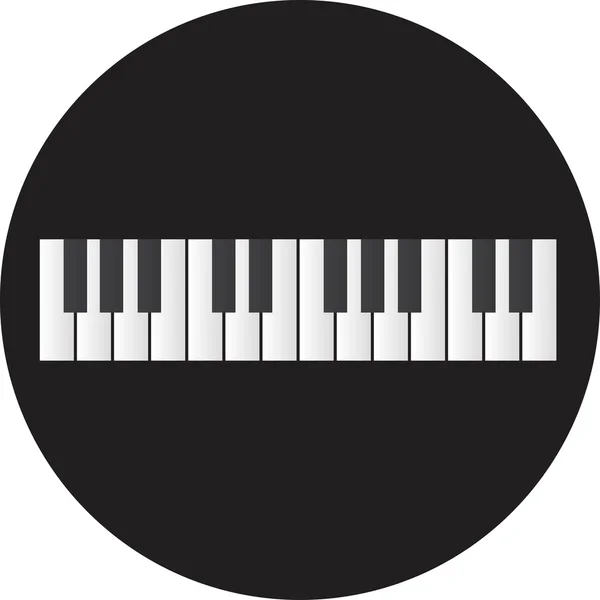 Piano Icon — Stock Vector