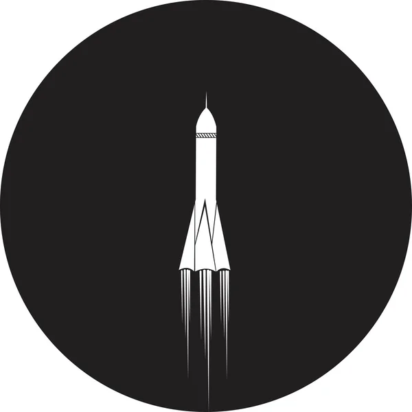 Icône de fusée — Image vectorielle