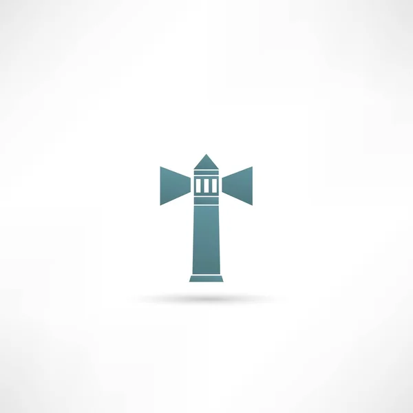 Lighthouse icon — Stock Vector