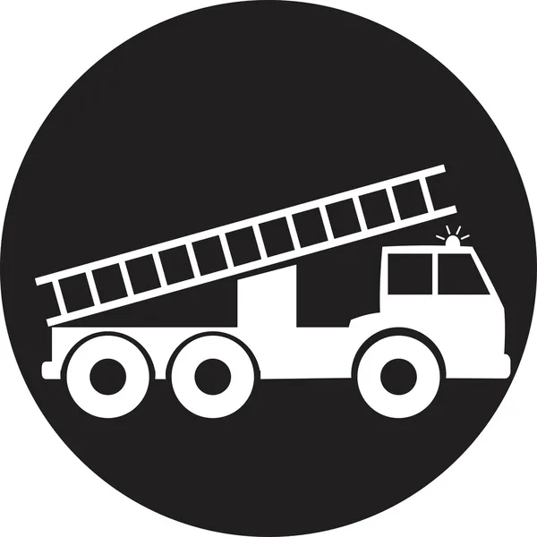 Vektor ilustrasi dari mesin pemadam kebakaran Stok Vektor Bebas Royalti