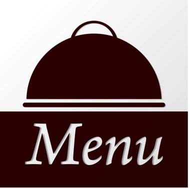 Restoran menüsü eski poster