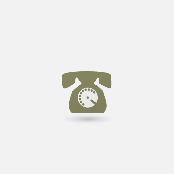 Telefoonpictogram — Stockvector