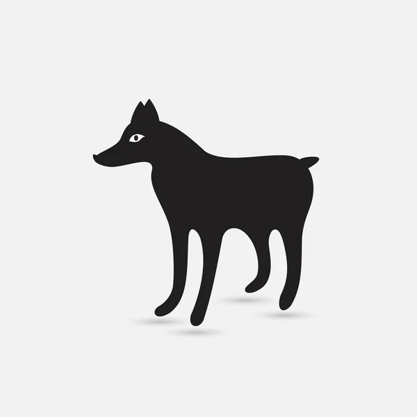 Pies ikona — Wektor stockowy