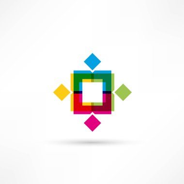 iş simgesi. el sıkışma.