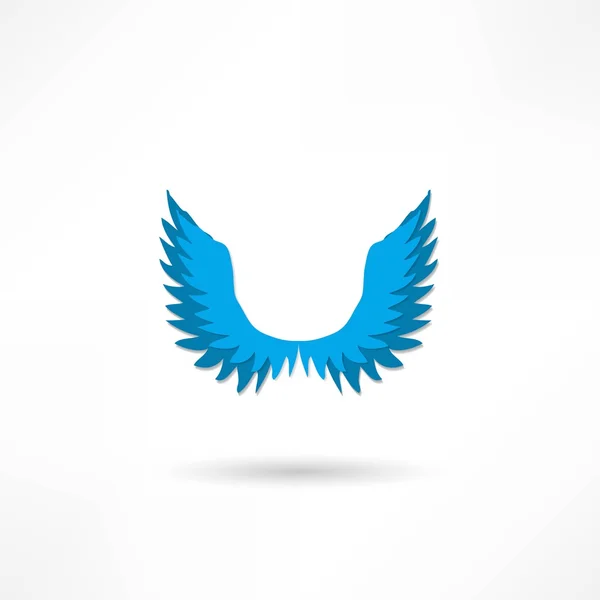 Vektoros illusztráció angyal ikon. — Stock Vector