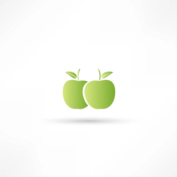 Apple Icon — Stock Vector