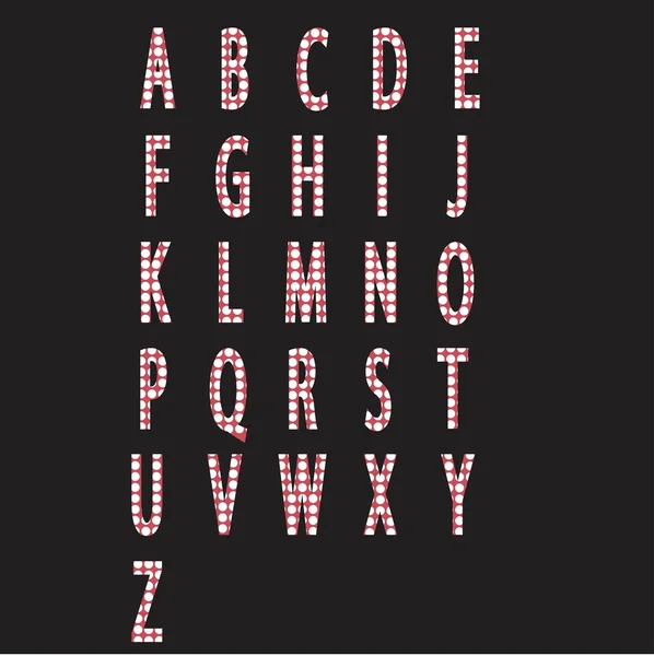 Букви алфавіту — стоковий вектор