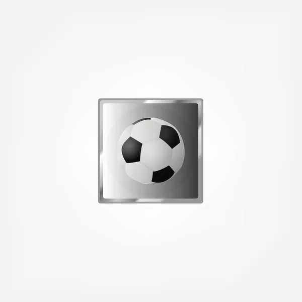 Balle de football — Image vectorielle