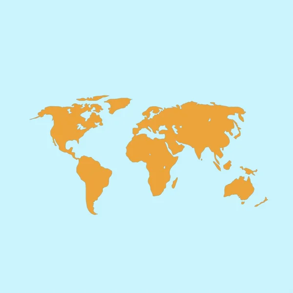 World Map — Stock Vector