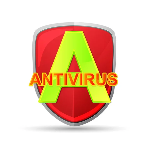 Ícone antivírus — Vetor de Stock
