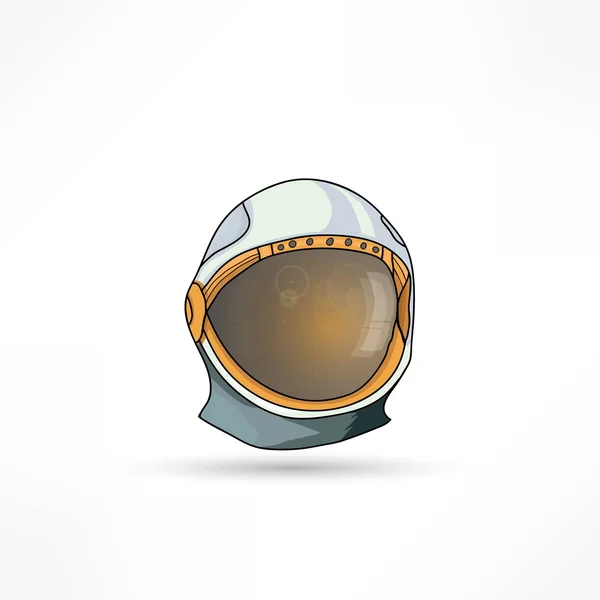 Space helmet — Stock Vector