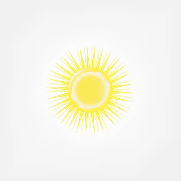 Sun icon — Stock Vector