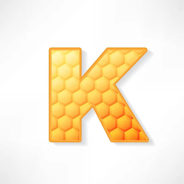 K-letter — Stockvector