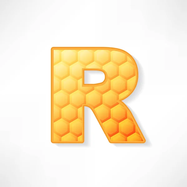 R γράμμα — Διανυσματικό Αρχείο