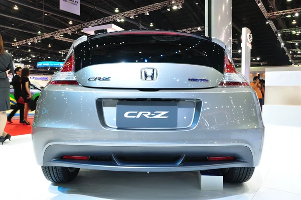 NONTHABURI - 25 martie: Honda CR-Z este expusă la The 35 Bangkok — Fotografie, imagine de stoc
