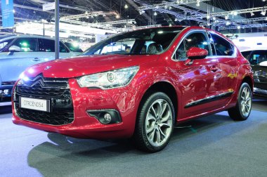Nonthaburi - 28 Kasım: citroen ds4 30 tha ekranda