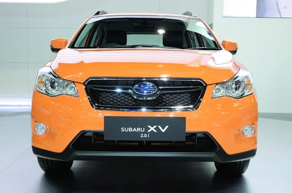 NONTHABURI - NOIEMBRIE 28: Subaru XV 2.0i, Cross over vehicul, o — Fotografie, imagine de stoc