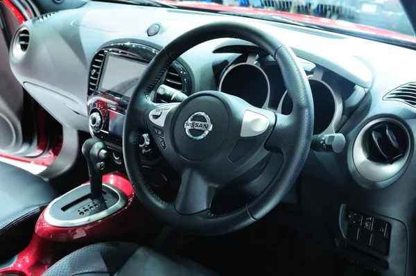 NONTHABURI - NOVEMBER 28:  Interior of the new Nissan JUKE, Cros — Stock Photo, Image