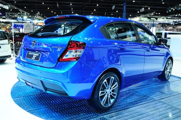 NONTHABURI - 28 NOVEMBRE : La nouvelle Proton Suprima S, City car, sur — Photo