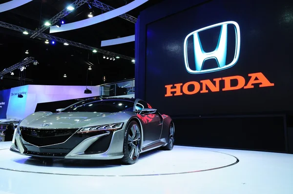 NONTHABURI - NOVEMBRO 28: Honda NSX conceito, esporte híbrido concep — Fotografia de Stock