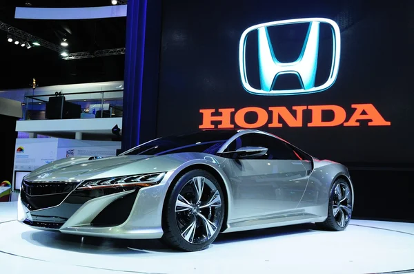 NONTHABURI - 28 DE NOVIEMBRE: Honda NSX concept, Hybrid sport concep —  Fotos de Stock