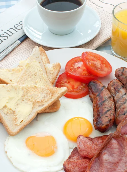 Petit déjeuner anglais traditionnel — Photo